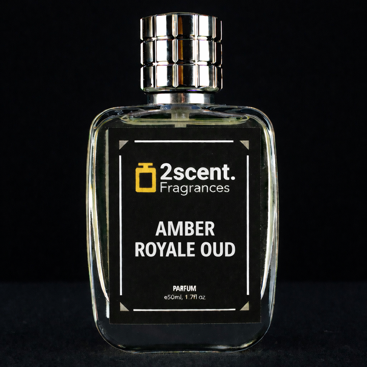 Amber Royale - Inspired by Roja Amber Oud – 50ml Eau de Parfum bottle