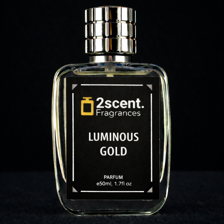 Luminous Gold - Inspired by Golden Dust – 50ml Eau de Parfum bottle