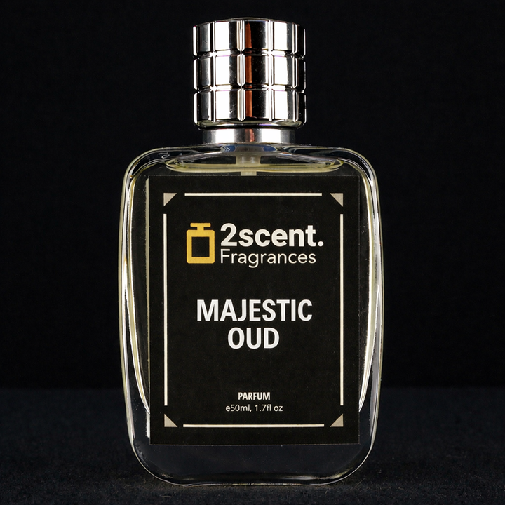Majestic Oud - Inspired by Tom Ford Oud Wood – 50ml Eau de Parfum bottle
