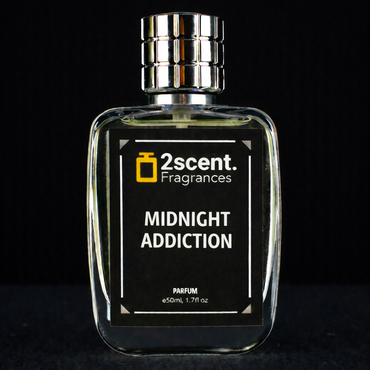 Midnight Addiction - Inspired by YSL Black Opium – 50ml Eau de Parfum bottle